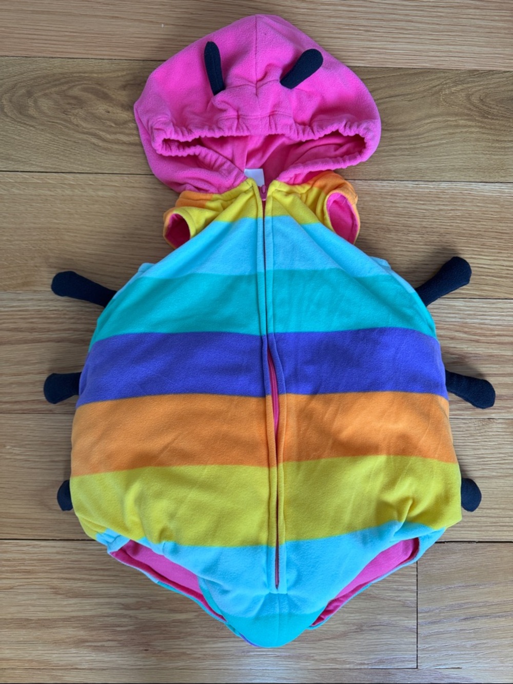 Carter's Bright Pink Hooded costume, 24 months
